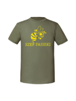 Męska koszulka  z nadrukiem – szef pasieki - obrazek 7