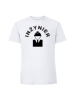 Męska koszulka  z nadrukiem – INŻYNIER - obrazek 3