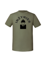 Męska koszulka  z nadrukiem – INŻYNIER - obrazek 4