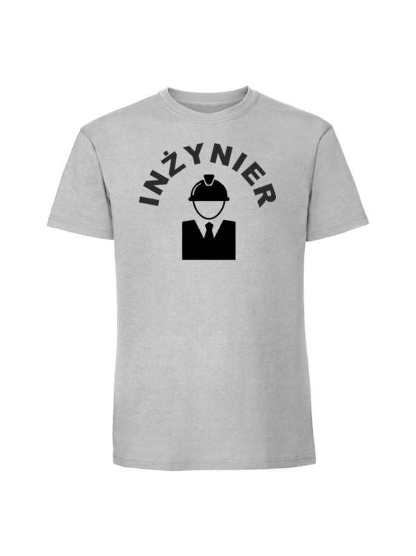 Męska koszulka  z nadrukiem – INŻYNIER