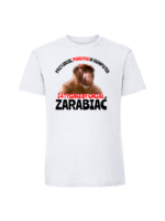 Męska koszulka  z nadrukiem – Przyjdzie poklyka w komputer - obrazek 3