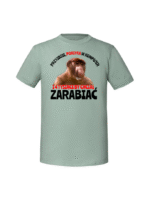 Męska koszulka  z nadrukiem – Przyjdzie poklyka w komputer - obrazek 6