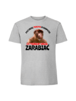 Męska koszulka  z nadrukiem – Przyjdzie poklyka w komputer - obrazek 5