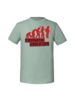 Męska koszulka  z nadrukiem – FireFighter Evolution
