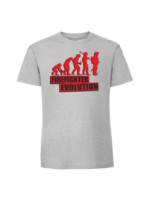 Męska koszulka  z nadrukiem – FireFighter Evolution - obrazek 3