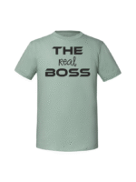 Męska koszulka  z nadrukiem – THE REAL BOSS - obrazek 6