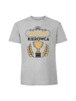 Męska koszulka  z nadrukiem – NAJLEPSZY KIEROWCA PUCHAR - obrazek 2