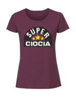Damska koszulka  z nadrukiem – SUPER CIOCIA - obrazek 6