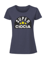 Damska koszulka  z nadrukiem – SUPER CIOCIA - obrazek 3