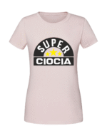Damska koszulka  z nadrukiem – SUPER CIOCIA