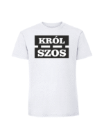 Męska koszulka  z nadrukiem – Król szos v2 - obrazek 2