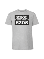Męska koszulka  z nadrukiem – Król szos v2 - obrazek 4