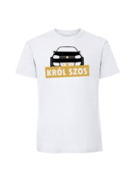 Męska koszulka  z nadrukiem – Król Szos v1 - obrazek 6