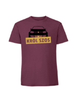 Męska koszulka  z nadrukiem – Król Szos v1 - obrazek 4