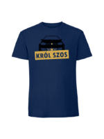 Męska koszulka  z nadrukiem – Król Szos v1 - obrazek 3