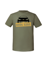Męska koszulka  z nadrukiem – Król Szos v1