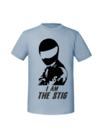 Męska koszulka  z nadrukiem – I am the stig - obrazek 5