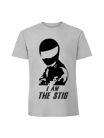 Męska koszulka  z nadrukiem – I am the stig - obrazek 2