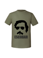 Męska koszulka  z nadrukiem – escobar - obrazek 6