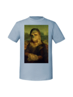 Męska koszulka  z nadrukiem – Mona Lisa Star Wars - obrazek 3