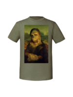 Męska koszulka  z nadrukiem – Mona Lisa Star Wars - obrazek 4