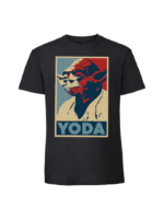 Męska koszulka  z nadrukiem – yoda - obrazek 5
