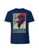 Męska koszulka  z nadrukiem – yoda - obrazek 6