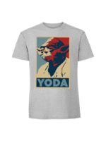 Męska koszulka  z nadrukiem – yoda - obrazek 8