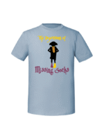 Męska koszulka  z nadrukiem – ZGREDEK THE DEPARTMENT OF MISSING SOCKS - obrazek 8