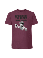 Męska koszulka  z nadrukiem – by order of the peaky fookin blinders - obrazek 3