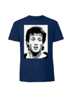 Męska koszulka  z nadrukiem – rocky balboa czarno biały - obrazek 8