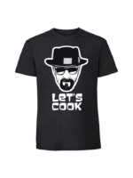 Męska koszulka  z nadrukiem – Lets cook v2