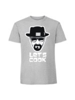 Męska koszulka  z nadrukiem – Lets cook v2 - obrazek 7
