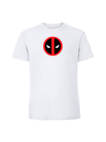 Męska koszulka  z nadrukiem – Deadpool-Logo - obrazek 4