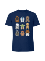 Męska koszulka  z nadrukiem – star wars postacie - obrazek 7