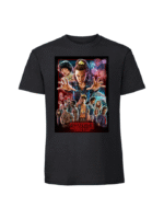 Męska koszulka  z nadrukiem – STRANGER THINGS PLAKAT - obrazek 4
