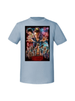 Męska koszulka  z nadrukiem – STRANGER THINGS PLAKAT - obrazek 3