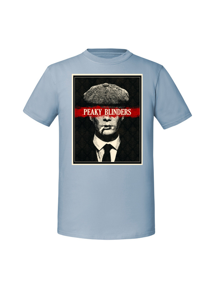 SE00054_mineralny_blekit.png Męska koszulka z nadrukiem – PEAKY BLINDERS - obrazek 1