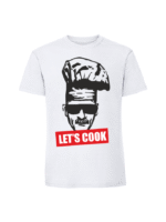 Męska koszulka  z nadrukiem – LET_S COOK v1 - obrazek 5