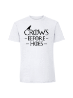 Męska koszulka  z nadrukiem – Crows before hoes - obrazek 4