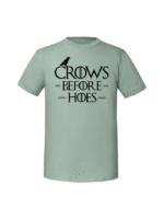 Męska koszulka  z nadrukiem – Crows before hoes - obrazek 3
