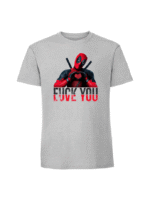 Męska koszulka  z nadrukiem – DEADPOOL FUCK YOU LOVE YOU