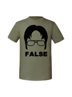 Męska koszulka  z nadrukiem – DWIGHT FALSE