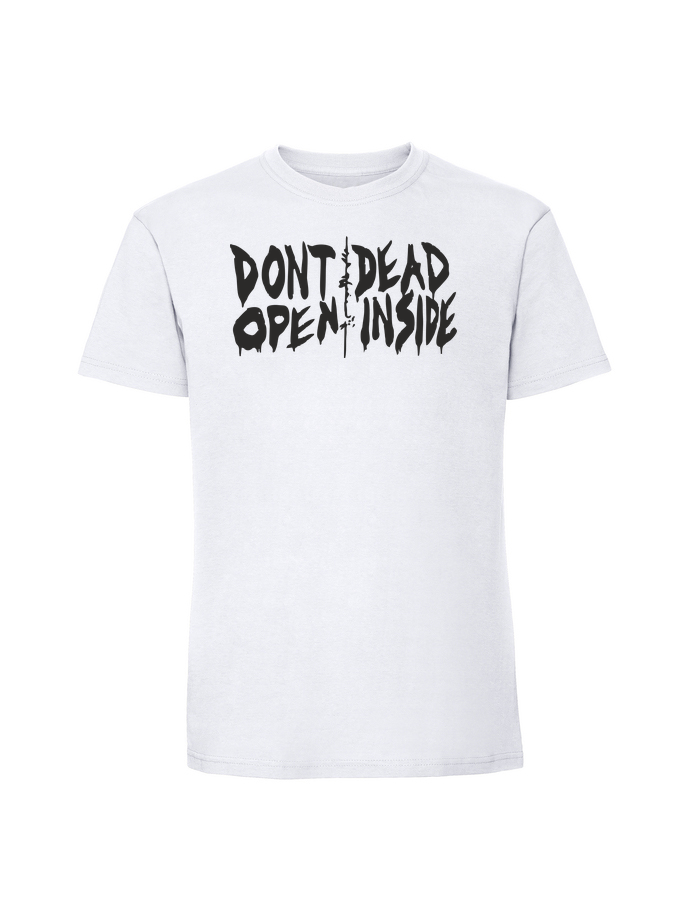 SE00069_biala.png Męska koszulka z nadrukiem – don_t open dead inside the walking dead - obrazek 4