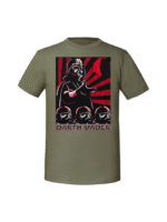 Męska koszulka  z nadrukiem – darth vader - obrazek 4