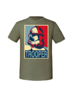 Męska koszulka  z nadrukiem – trooper - obrazek 4