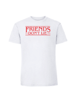 Męska koszulka  z nadrukiem – Stranger Things Friends Dont Lie - obrazek 3