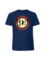 Męska koszulka  z nadrukiem – HOGWART PLATFORM 9 3 4 - obrazek 3