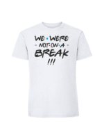 Męska koszulka  z nadrukiem – WE ARE NOT ON A BRAKE - obrazek 5