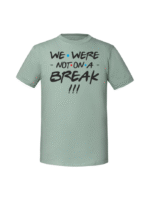 Męska koszulka  z nadrukiem – WE ARE NOT ON A BRAKE - obrazek 3